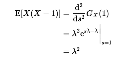 ポアソン分布_分散1