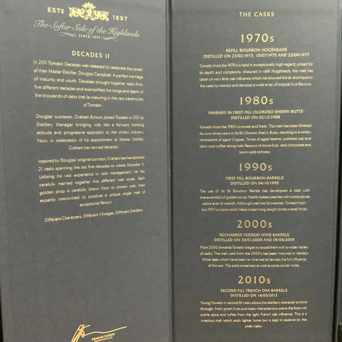 トマーティン ディケイズ2 - TOMATIN DECADESⅡ｜すこっつのdramkan