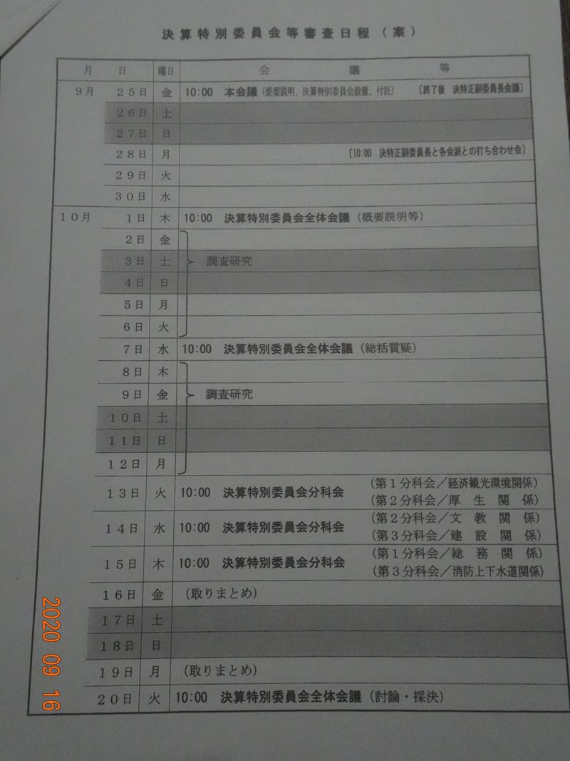 広島市議会 本会議等 情報提供 安佐南区の行政探偵団 Note