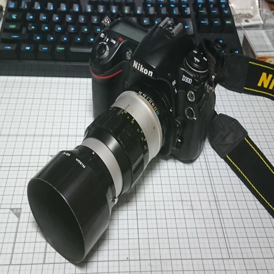 ニコンの激安中古レンズを復活させる（その3）NIKKOR-Q Auto 135mm F3 