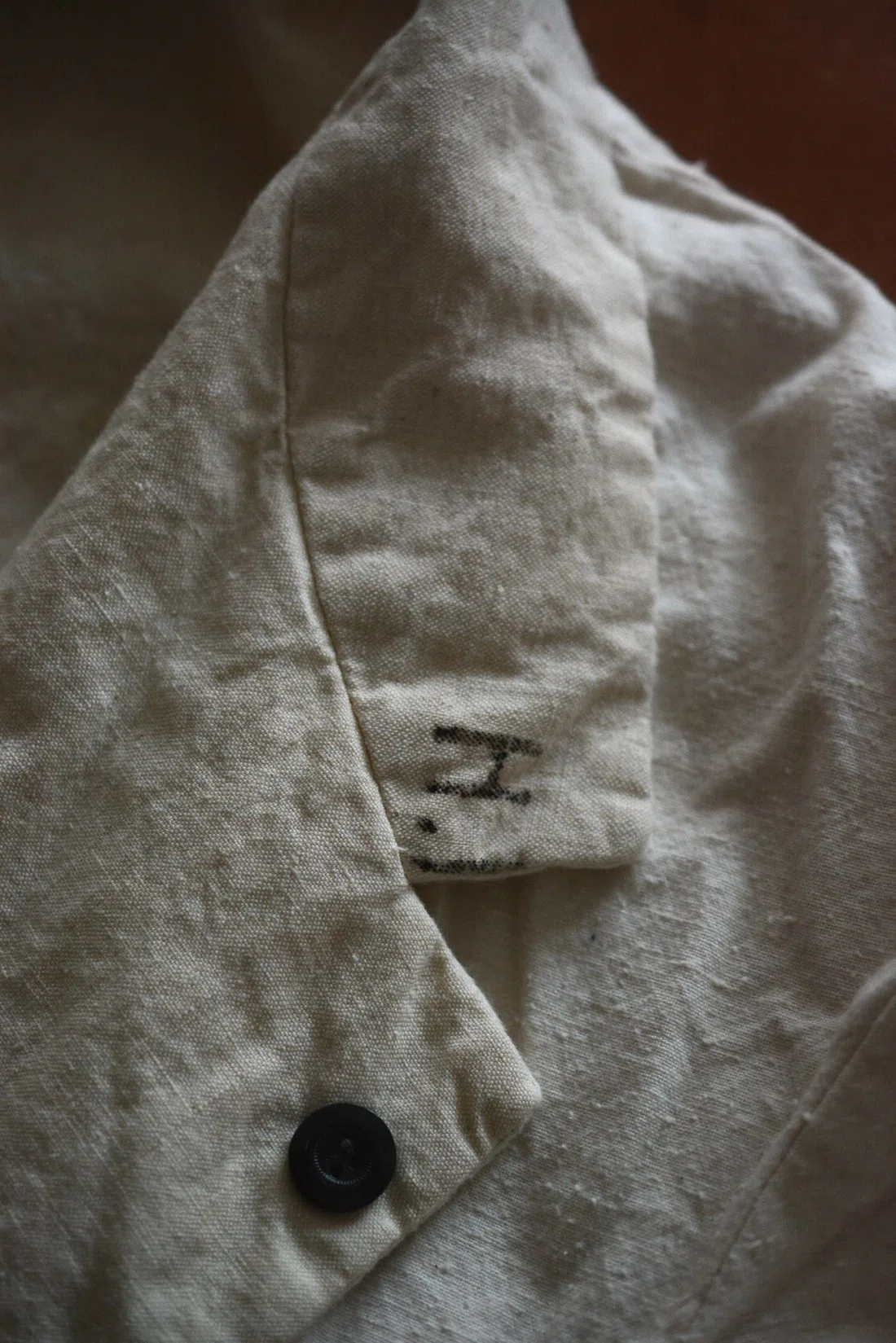 1940-50s vintage NOS French Hospital Military fabric】 Set up for