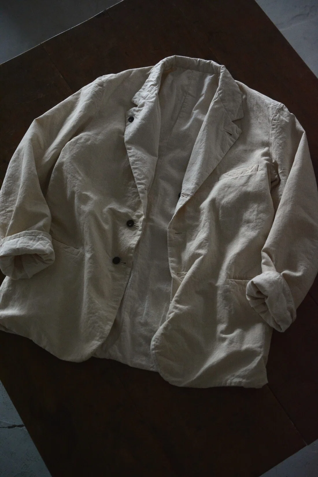 1940-50s vintage NOS French Hospital Military fabric】 Set up for