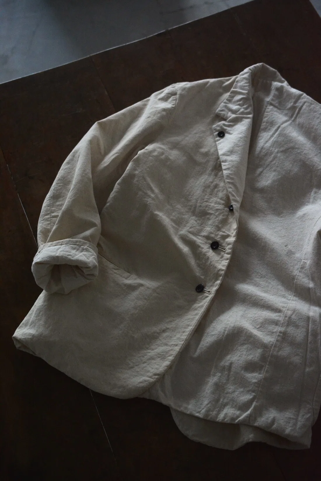 1940-50s vintage NOS French Hospital Military fabric】 Set up for
