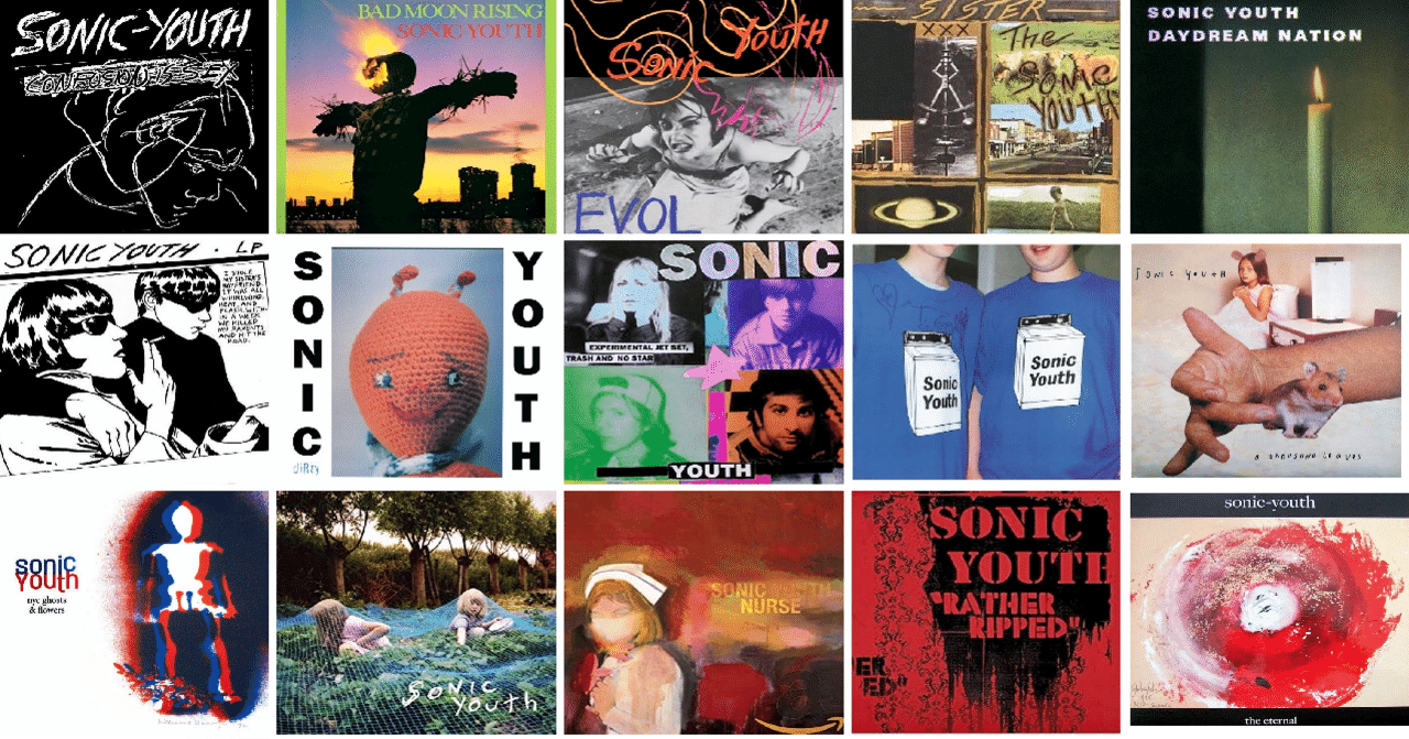 Sonic Youthの軌跡を辿る①(プロローグ)｜WITHOUT SOUNDS