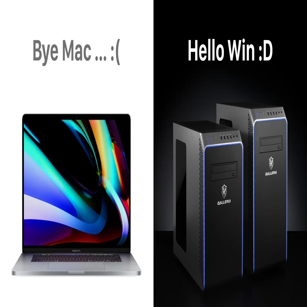 14年使い続けてきたMacをやめてゲーミングPCを買ったというお話 