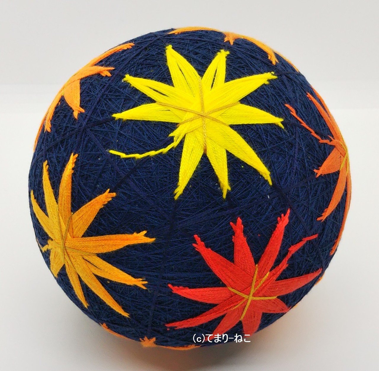 手毬 手鞠 てまり 紅葉No94 ハンドメイド 手毬 手鞠 てまり 紅葉No94 ハンドメイド 手毬 手鞠 てまり 紅葉No94