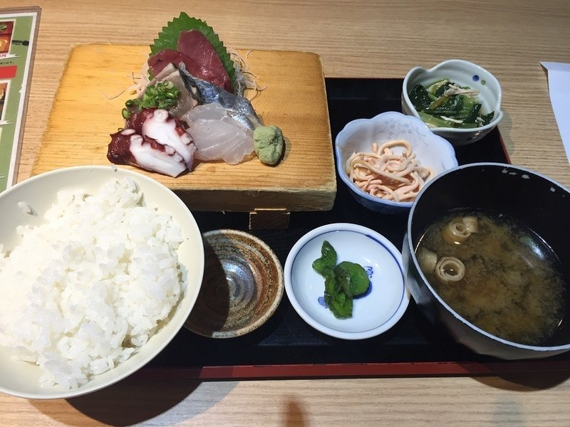 八丁堀 茅場町の刺身定食を制覇します 坪井司法書士事務所 Note