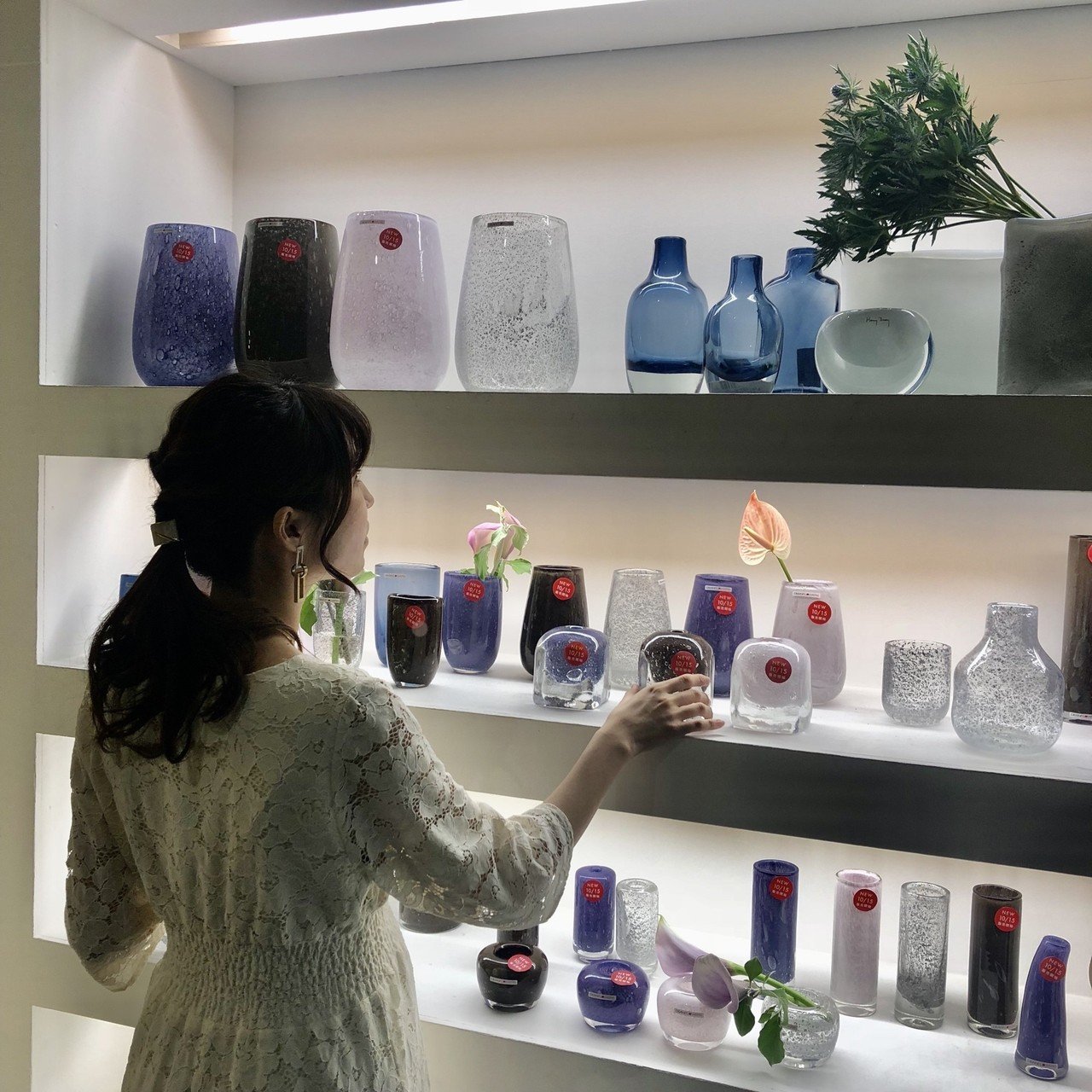 花オタク、エリが行ってみた #4 花の相棒、愛情込めてつくられたガラス