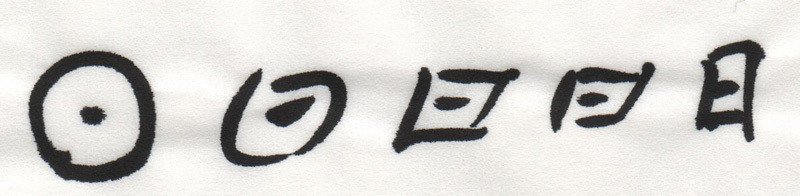 書の身体 書は身体 第八回 筆順はテキトーである コ２ Kotsu Note分室 Note