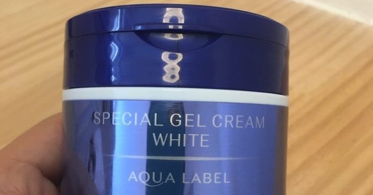 美白】アクアレーベルスペシャルジェルクリームホワイトの成分解析