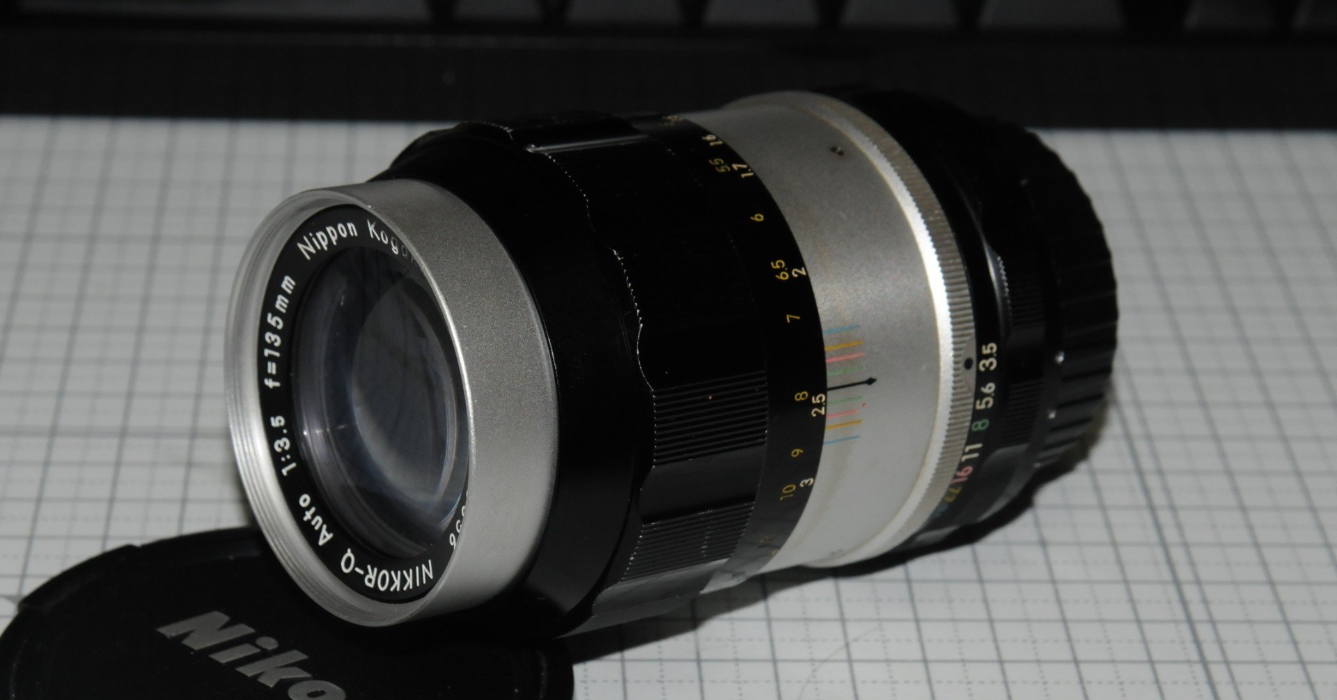ニコンの激安中古レンズを復活させる（その３）NIKKOR-Q Auto 135mm F3 ...