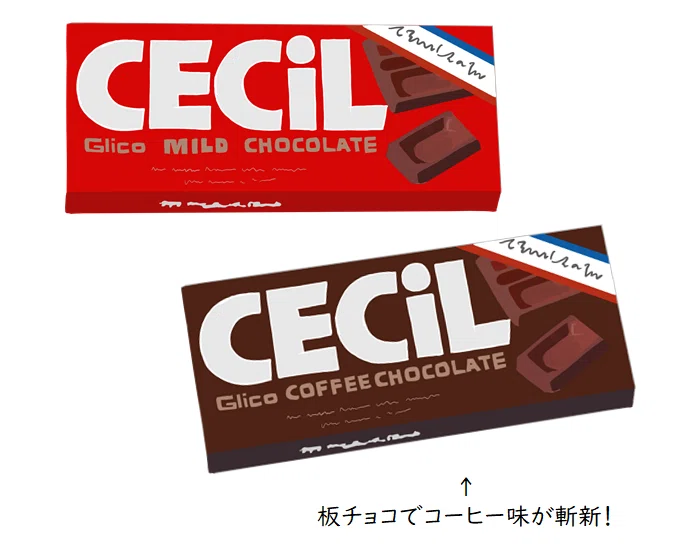 南野陽子とグリコ セシルチョコレート｜トロッコ