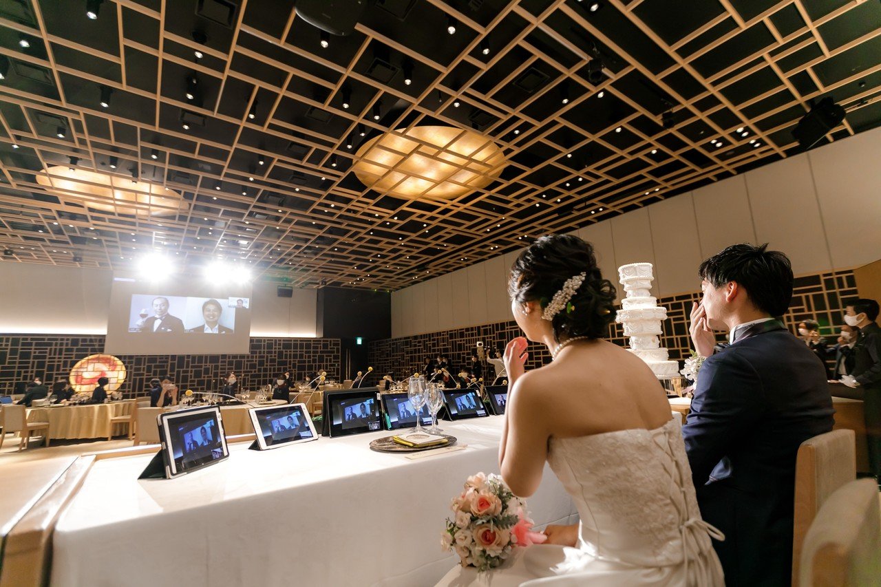 八芳園のオンラインとリアルを融合させた新しい結婚式のかたちをご紹介 八芳園wedding Note 八芳園のオンラインとリアルを融合させた新しい結婚式のかたちをご紹介 八芳園wedding Note