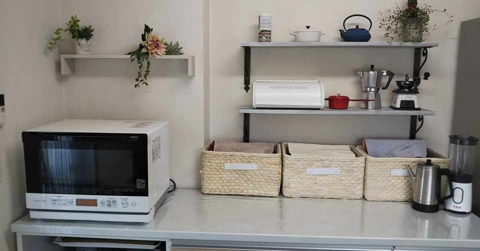 キッチンプチリフォーム完成 主人が初diy頑張りました グリーンネックレス Note