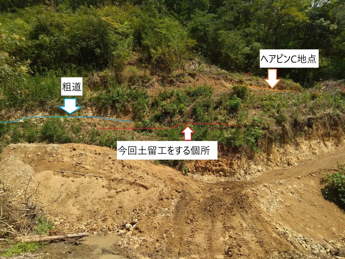 施工場所の図示