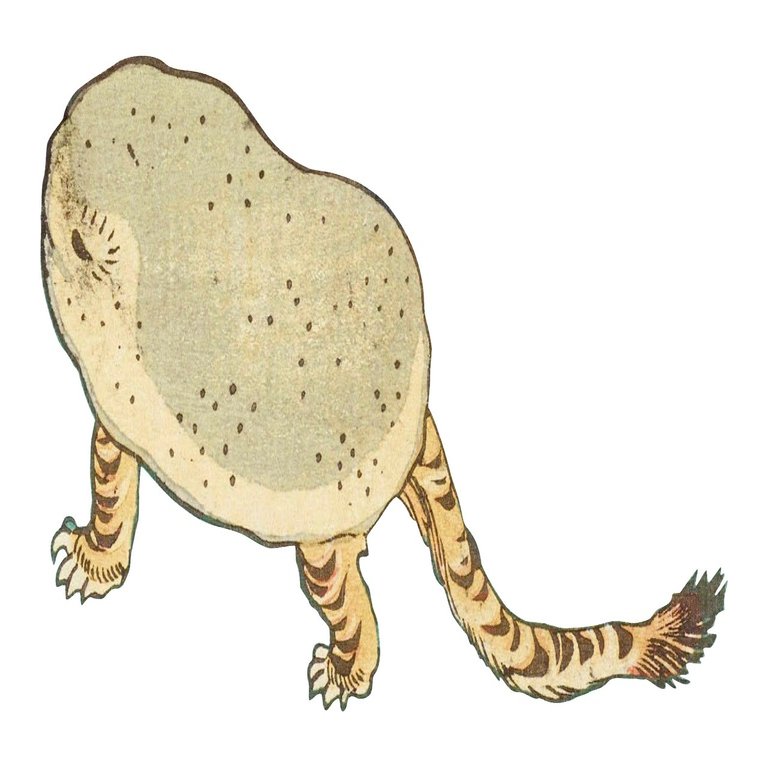 太田記念美術館の謎のアイコン 虎子石 これって何 生き物 太田記念美術館