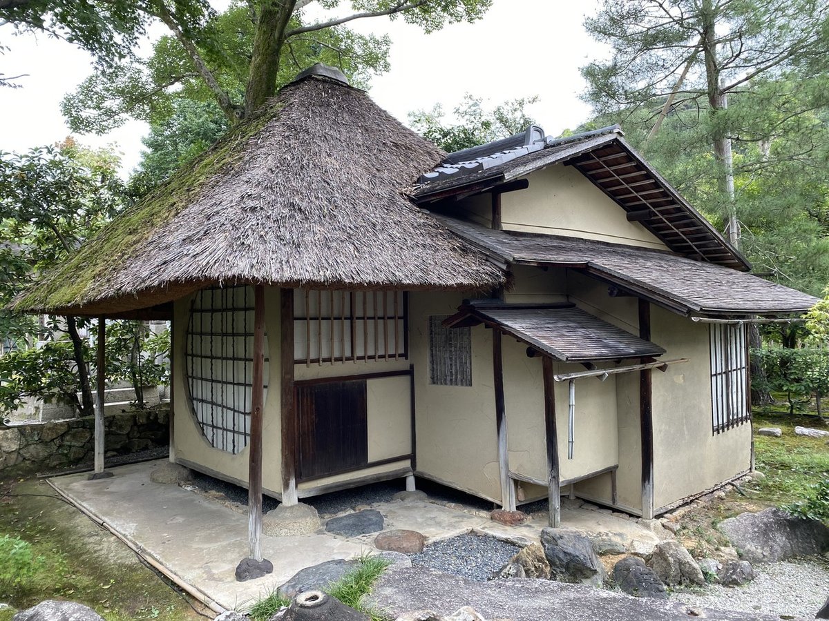 ジオラマ ミニチュア日本庭園 京都高台寺茶室 遺芳庵