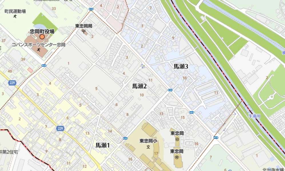 忠岡町馬瀬