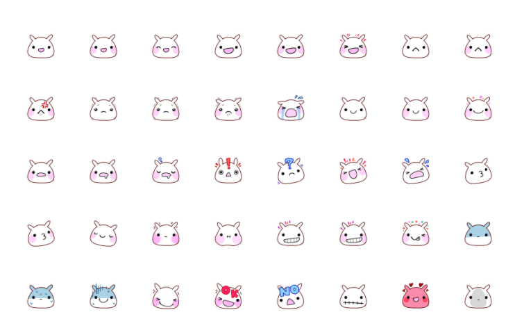 かわいい犬のline絵文字できました Lineスタンプ制作日記 どんぐり Lineスタンプ Note