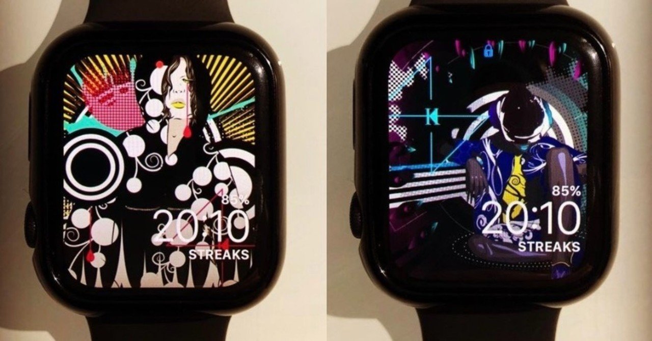 Apple Watchの文字盤でいつでもイラストを持ち歩こう Kenny Note Apple Watchの文字盤でいつでもイラストを持ち歩こう Kenny Note