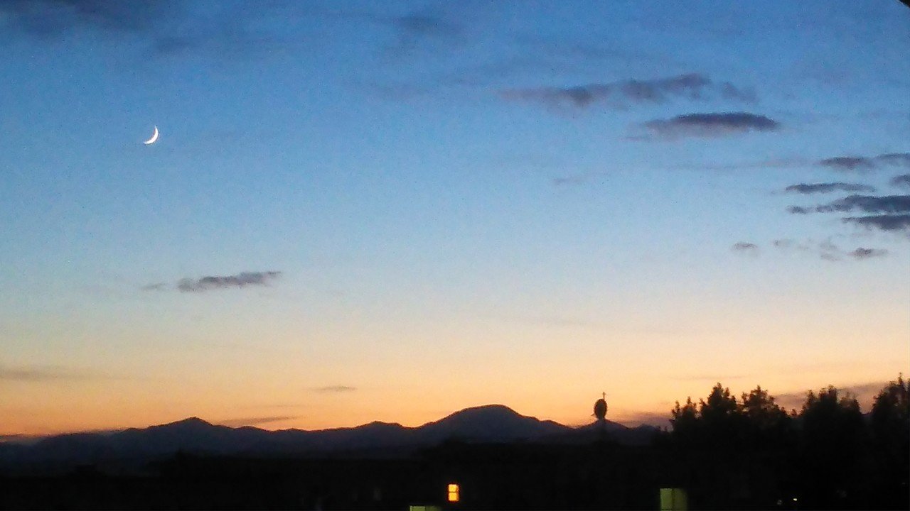 秋が始まる夕焼け Booto Note