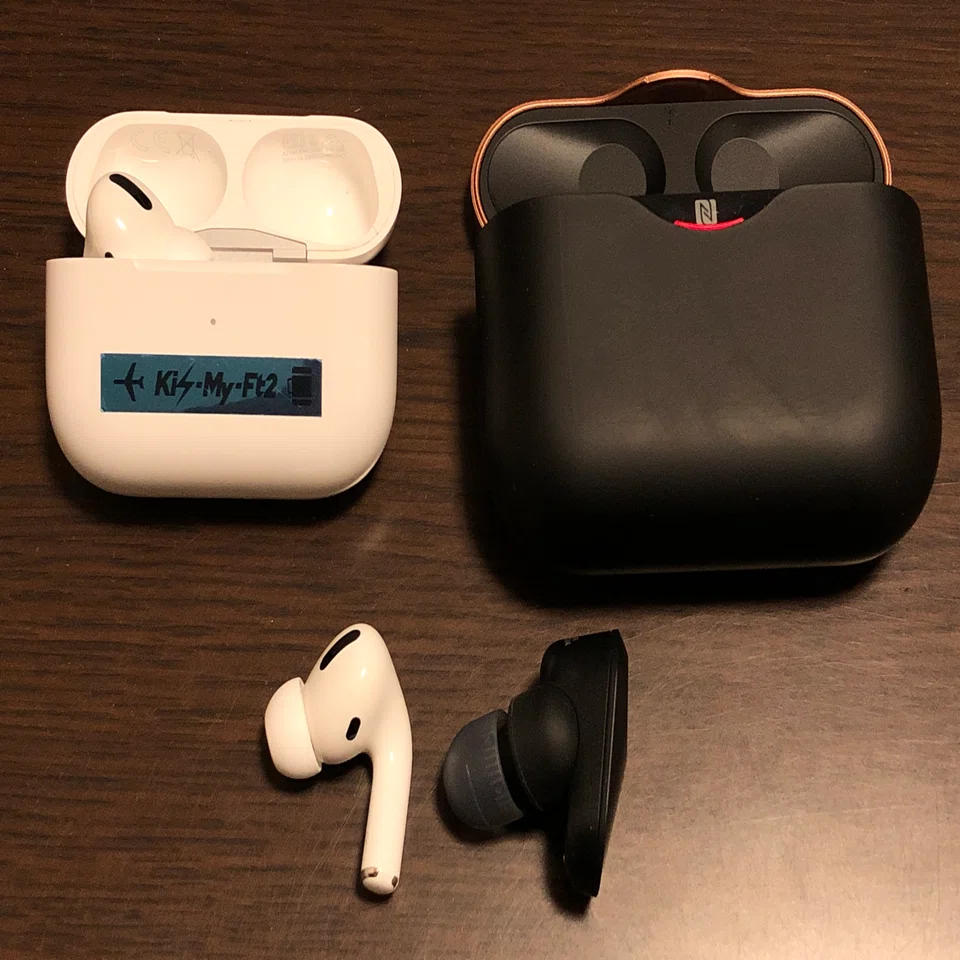 Apple AirPods ProとSONY WF-1000XM3を比較して伝えたいこと。｜祈音 