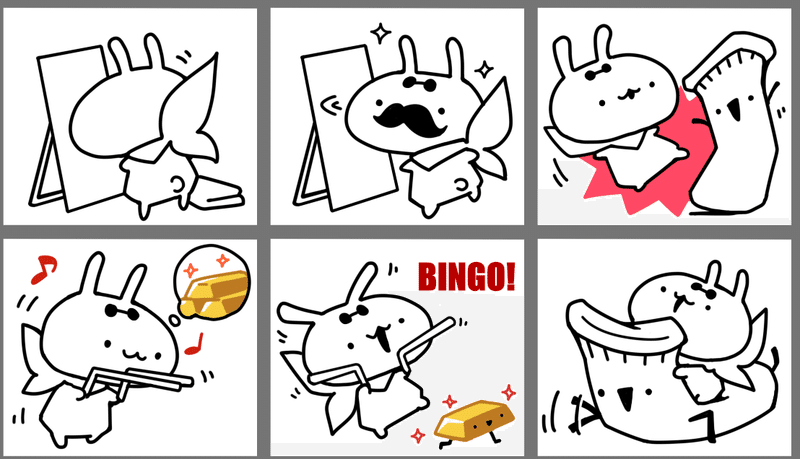 絵を描く進捗状況 Lineスタンプ制作記 どんぐり Lineスタンプ Note