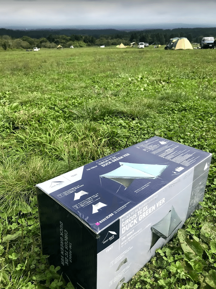 初めてのワンポールテント🎪♡｜神楽坂らせん