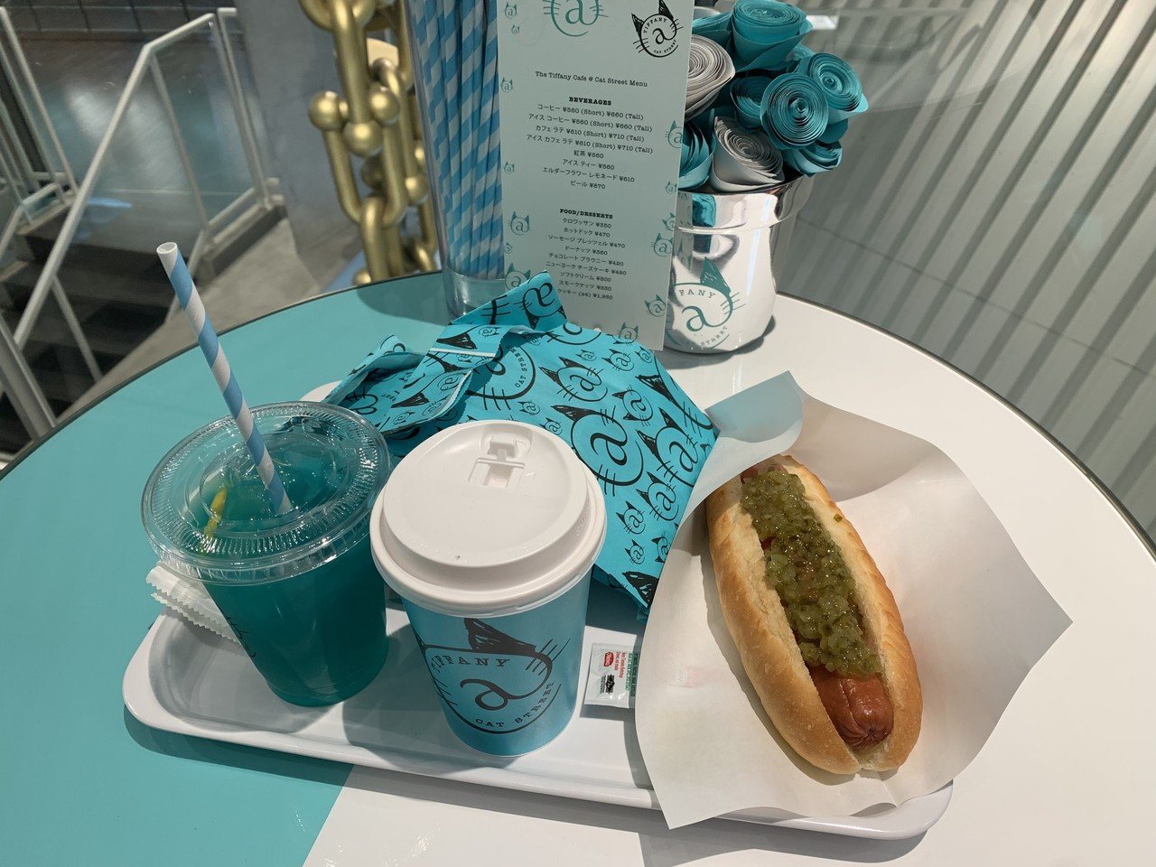 期間限定【ティファニー カフェ@キャットストリート】@原宿 期間限定【ティファニー カフェ@キャットストリート】@原宿