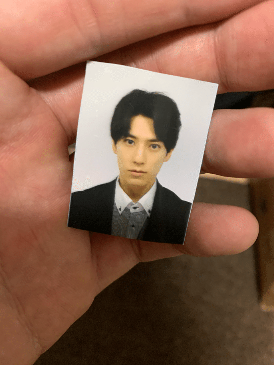 アルバイトに使った証明写真が出てきました 佑亮のノート Note