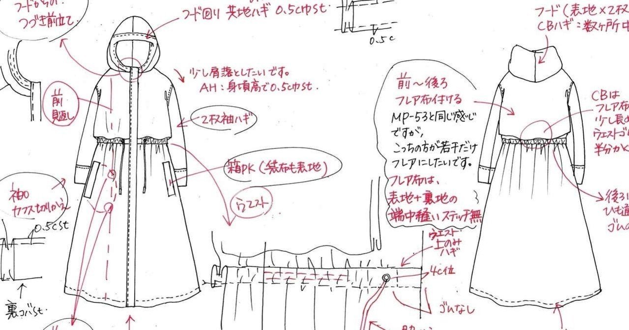 服づくり現場の教科書 006 仕様書について ウトウ アヤノ 手芸研究家 Note 服づくり現場の教科書 006 仕様書について ウトウ アヤノ 手芸研究家 Note