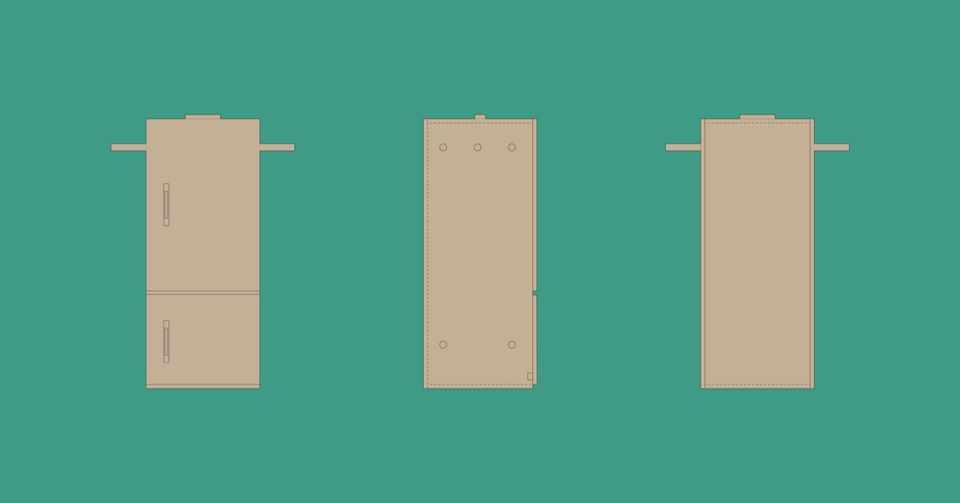 自家製の木製燻製器 設計図有 シマ Note