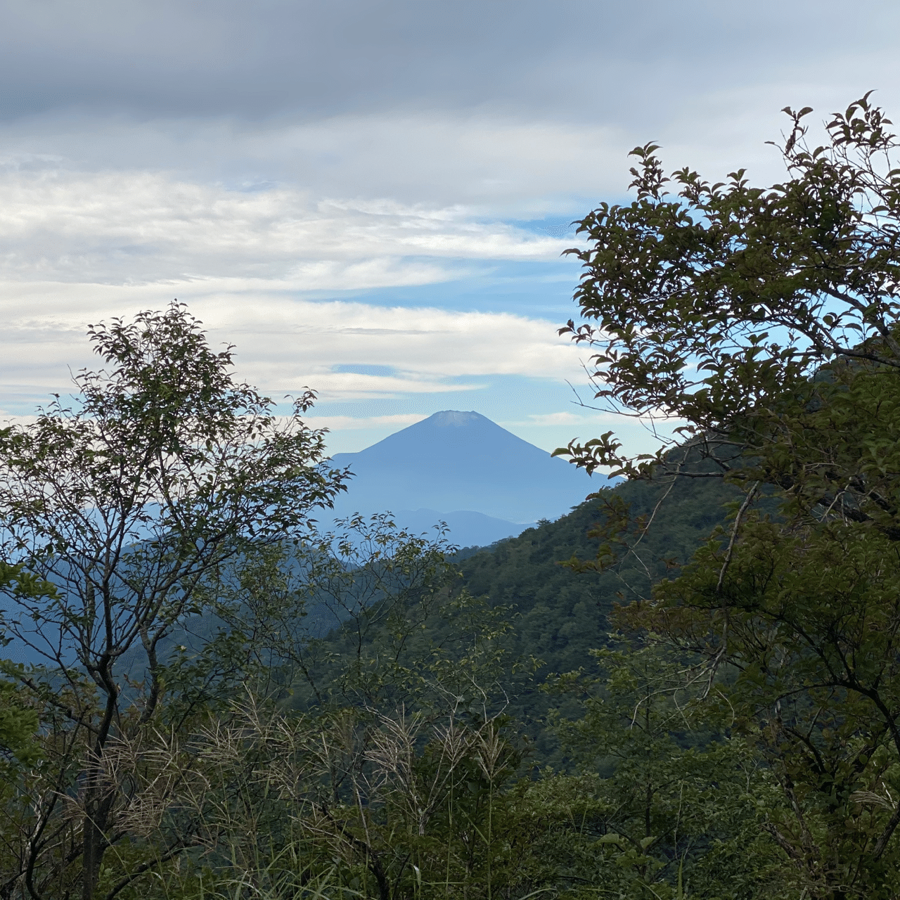 丹沢より 素材用写真で富士山の初雪 速報 Zzzkeitacion Note