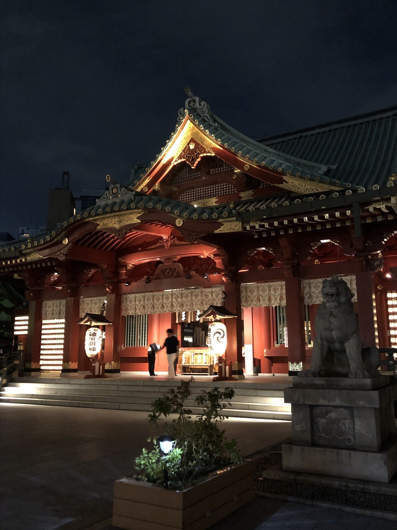 神社めぐりの旅 夜の雰囲気が素敵です 御茶ノ水 神田明神 とめごろー Note