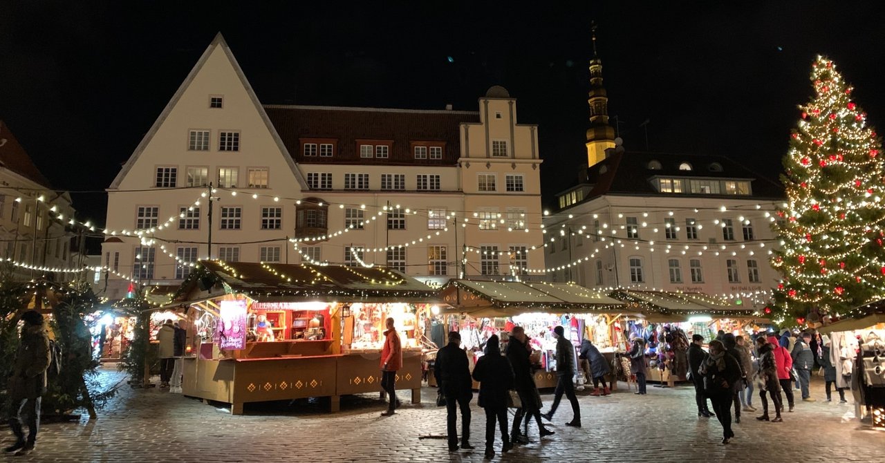ヨーロッパ最高のクリスマスマーケット 1 タリンのクリスマスマーケット エストニア タリン 村山里美 パリ在住 58歳から単身パリへ移住 アラカンdeパリ Note