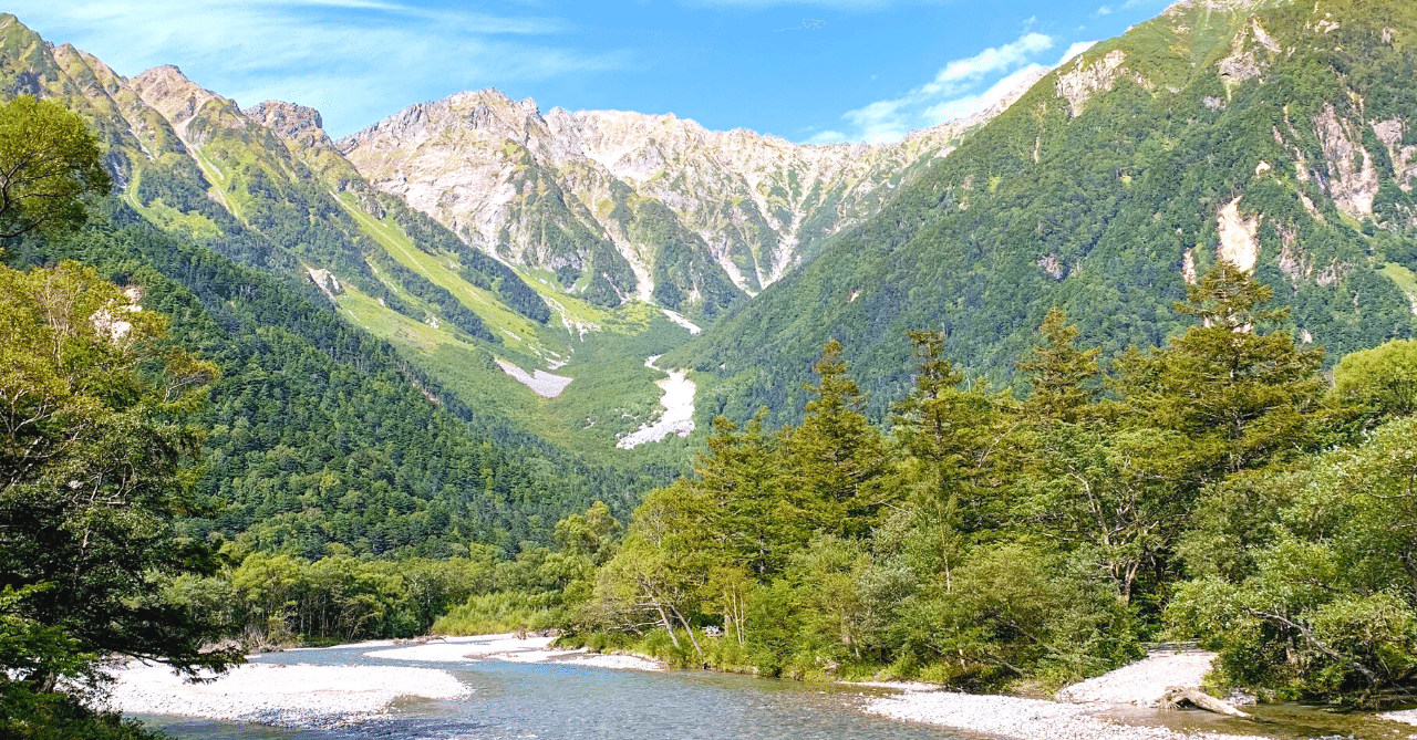 初の上高地 徳沢キャンプ場でテント泊 Yossy Note