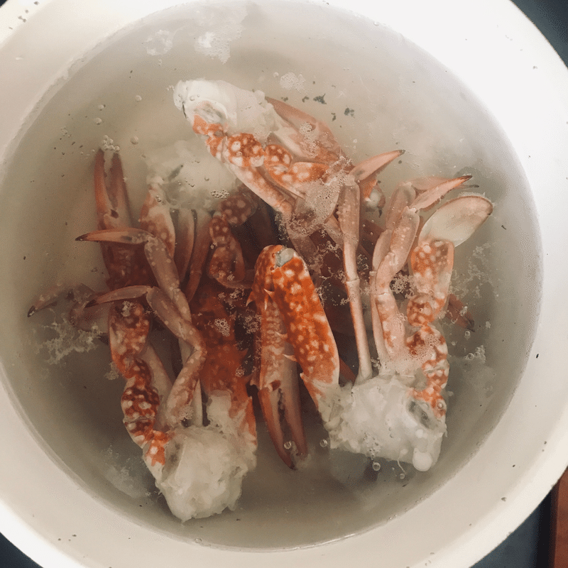 ワタリガニの味噌汁 As Note