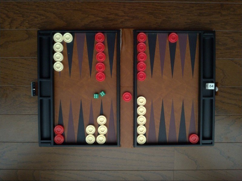 ★１９４０年代＊アメリカ軍＊バックギャモン携帯ゲーム（実物） ☆1940年代＊アメリカ軍＊バックギャモン携帯ゲーム（実物）
