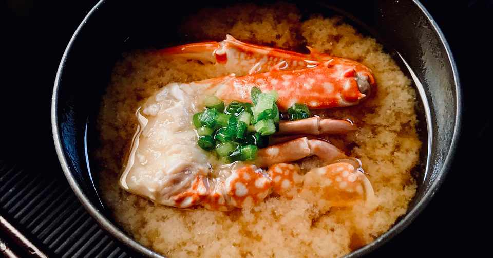 ワタリガニの味噌汁 As Note