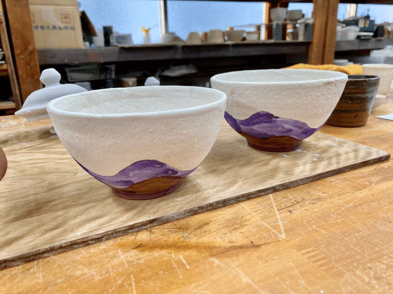 藤平陶芸 抹茶碗作り 楽 抹茶碗 百田火山 手びねり