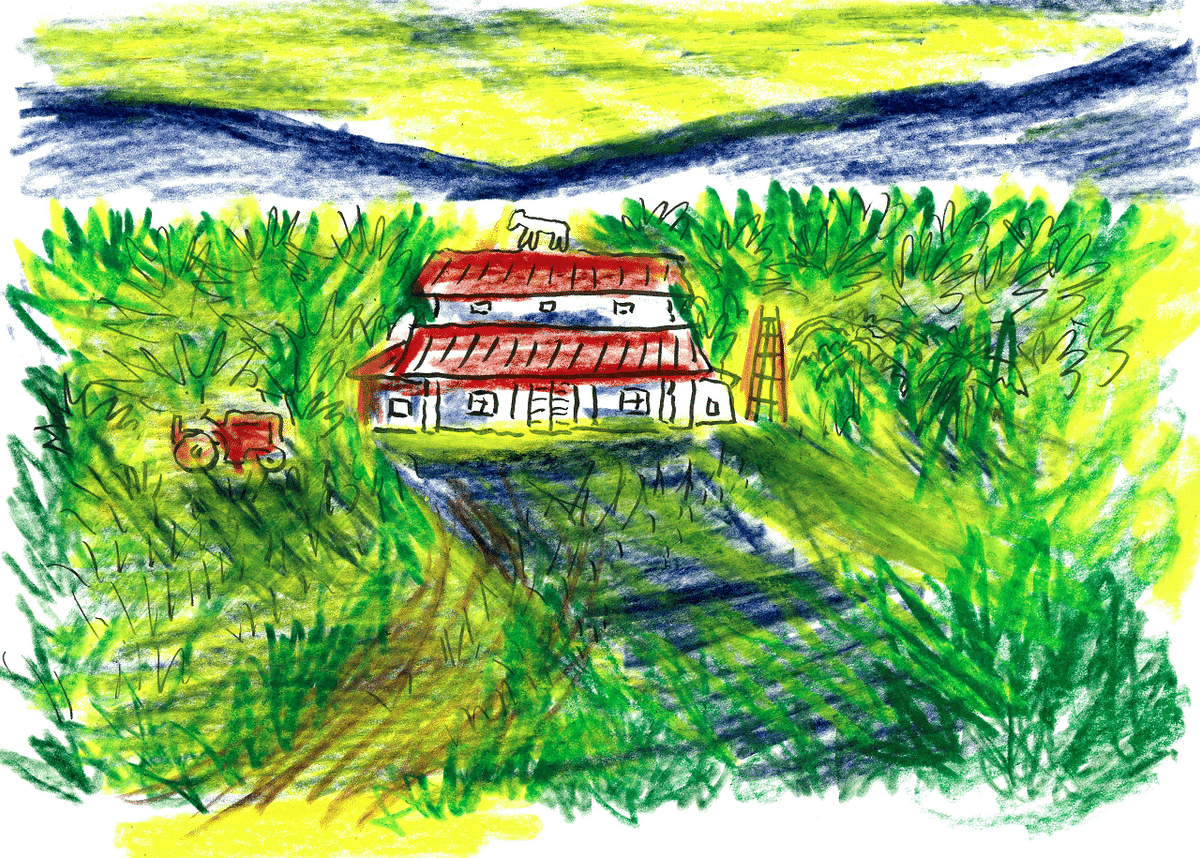 沢野ひとしの水彩画