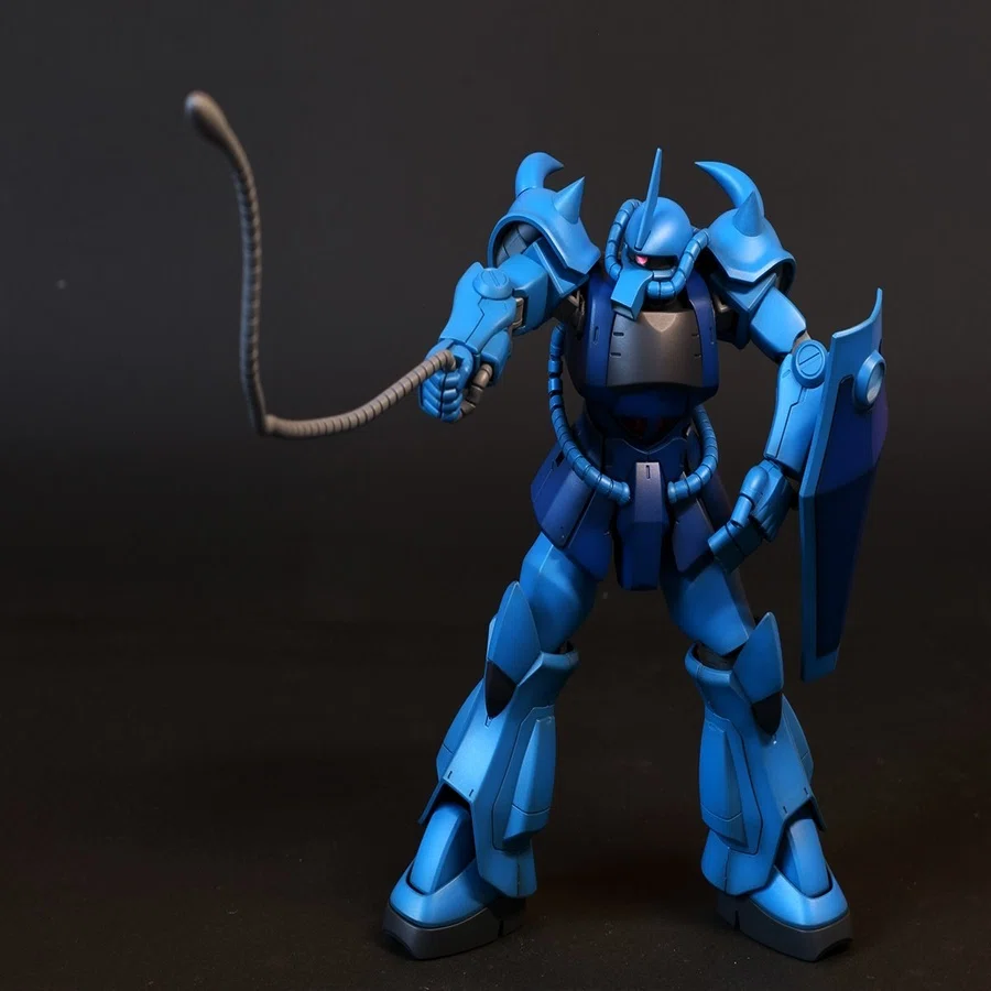 Hgucグフ リバイブ を黒立ち上げ塗装で重量感のある 漢の機体 に ジンのガンプラ研究室 Note