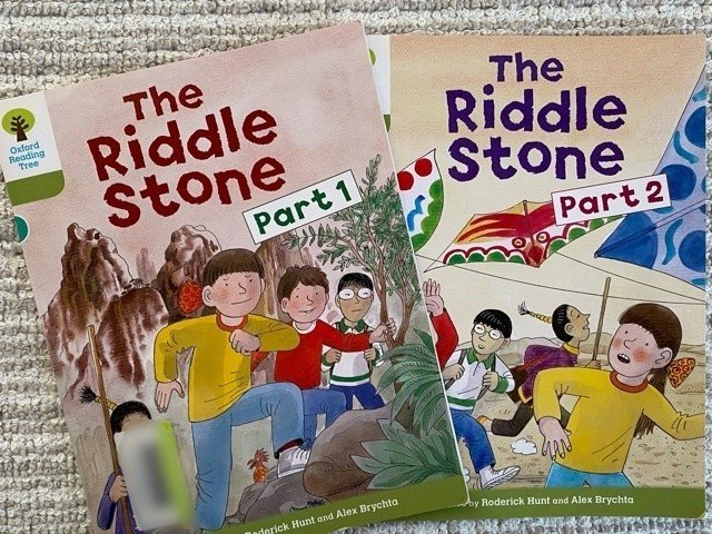 英語多読メモ Ort Stage7 英語なぞなぞ The Riddle Stone りあこ Note