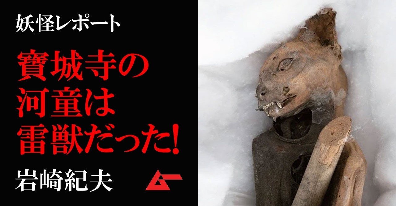 岩手県奥州市河童のミイラ その正体は幻の妖怪 雷獣 か 岩崎紀夫 ムーplus