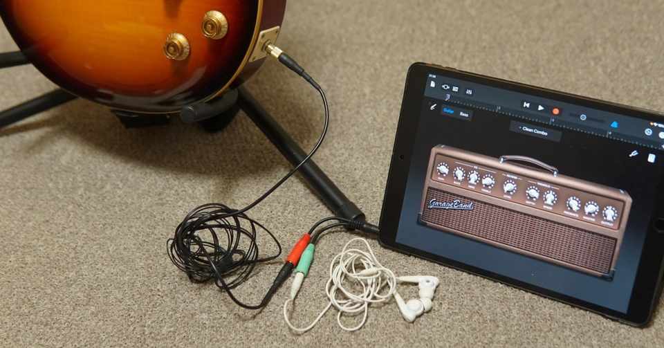 エレキギターをピクニックで楽しむ Iphone Ipadをエフェクターやアンプとして使う方法 Tetsu K Note