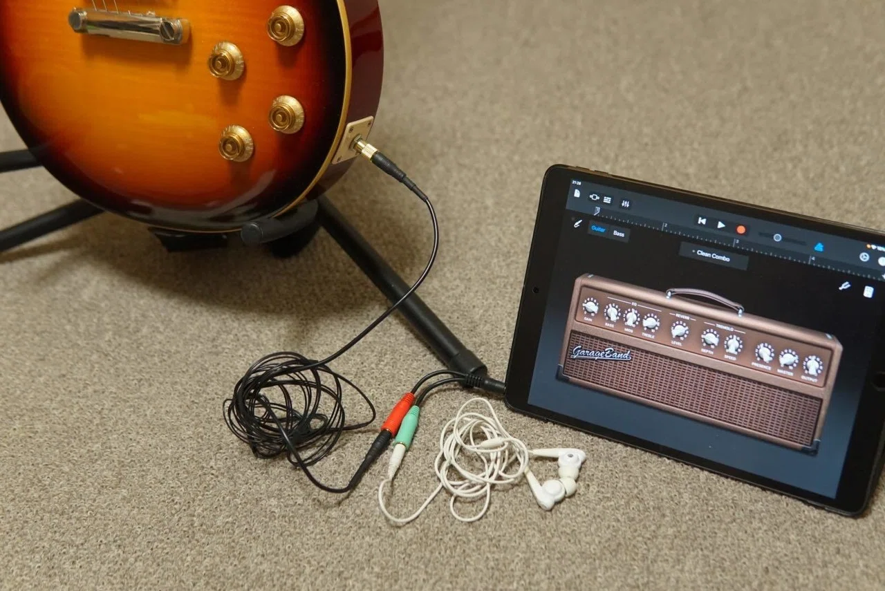エレキギター iPad AIR 3 エレキギターをピクニックで楽しむ！】iPhone・iPadをエフェクターや