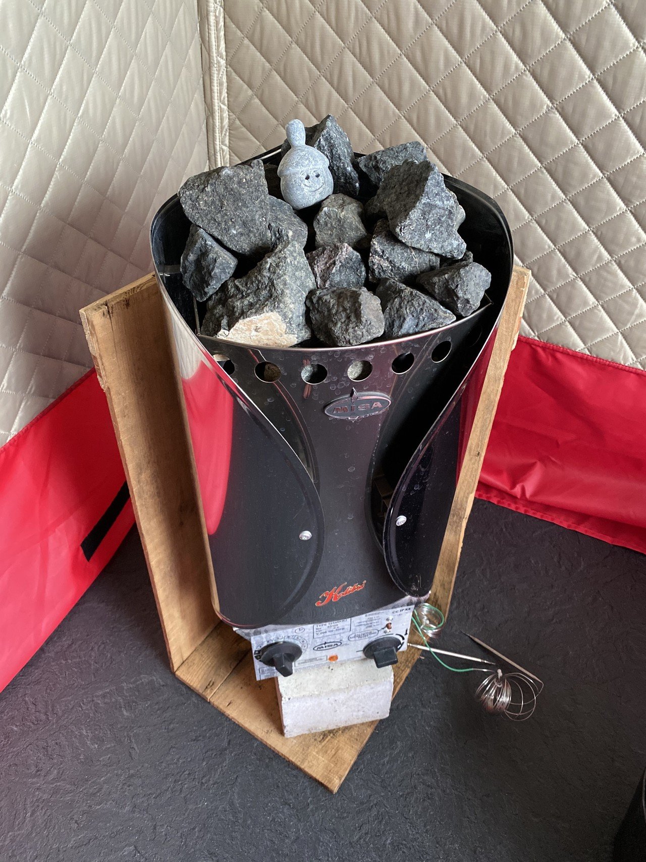 元展示品・使用感無し・完備品】サウナテント ストーブ付き