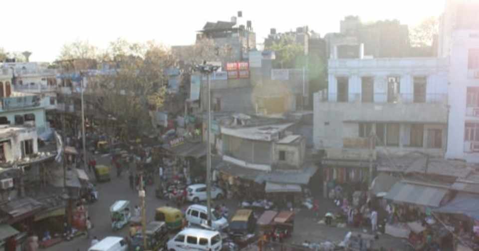 人間交差点 ニューデリー 旅する漫画家shimi43 Note