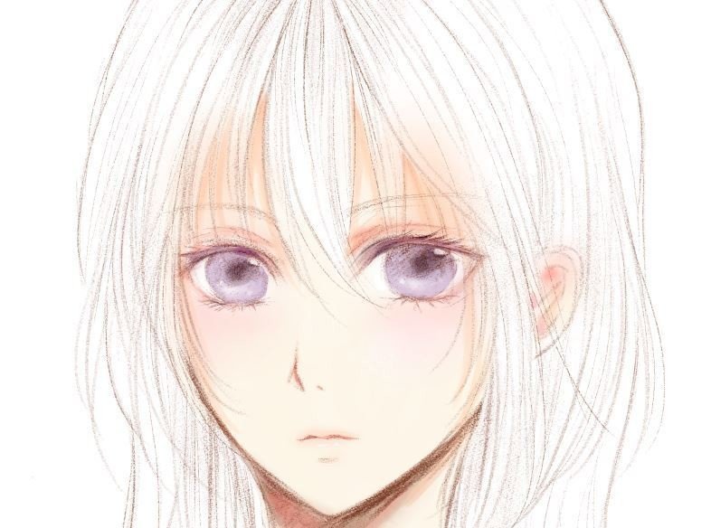 水彩塗りメイキング 浅葱みこと Note