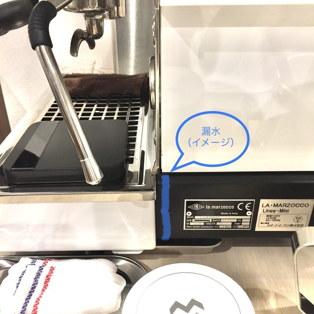 コーヒーメーカー・エスプレッソマシン LINEA MINI ANTI-SUCTION VALVE La Marzocco - Linea Micra WiFi エスプレッソ マシン エスプレッソ